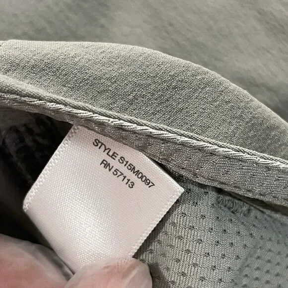 Eastern Mountain Sports Mens Pants Gray 32x32 Hiking Stretch Nylon Flat Front - Picture 11 of 16